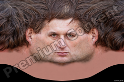 Male head texture